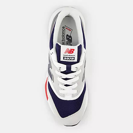 New Balance Sneaker Unisex 997 GREY/NAVY/RED U997REB