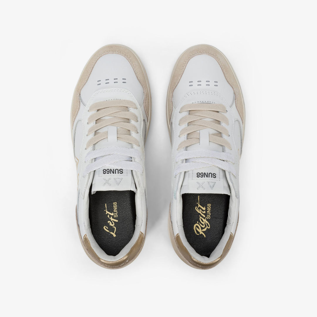 SUN68 Basket Love lady sneakers Z45244-43 beige