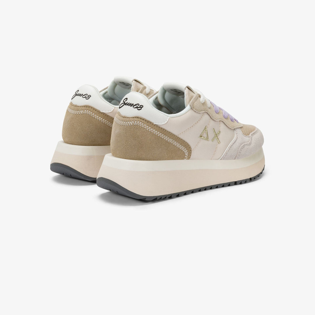 SUN68 Big Ally multicolor sneakers Z45213-31 panna