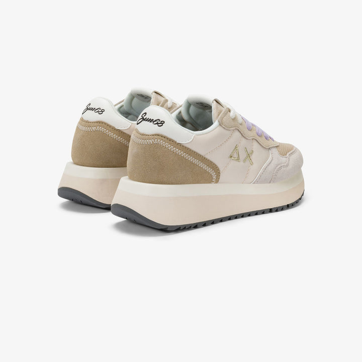 SUN68 Big Ally multicolor sneakers Z45213-31 panna