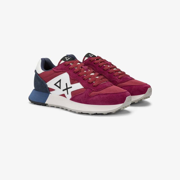 SUN68 Jaki Solid sneakers Z45113-35 bordeaux