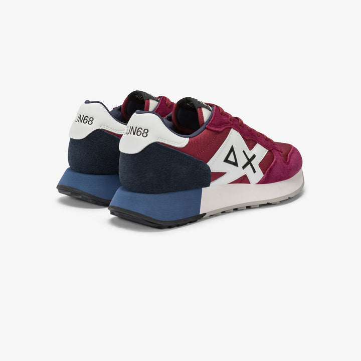 SUN68 Jaki Solid sneakers Z45113-35 bordeaux
