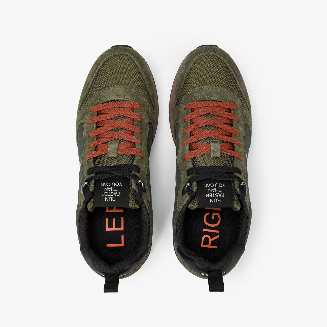 SUN68 Tom Snake sneakers Z45104-74 verde militare