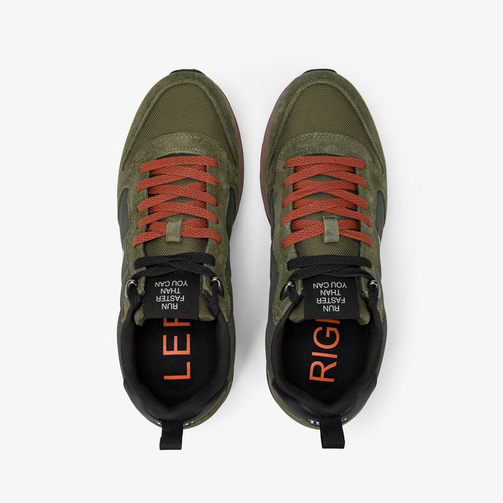 SUN68 Tom Snake sneakers Z45104-74 verde militare