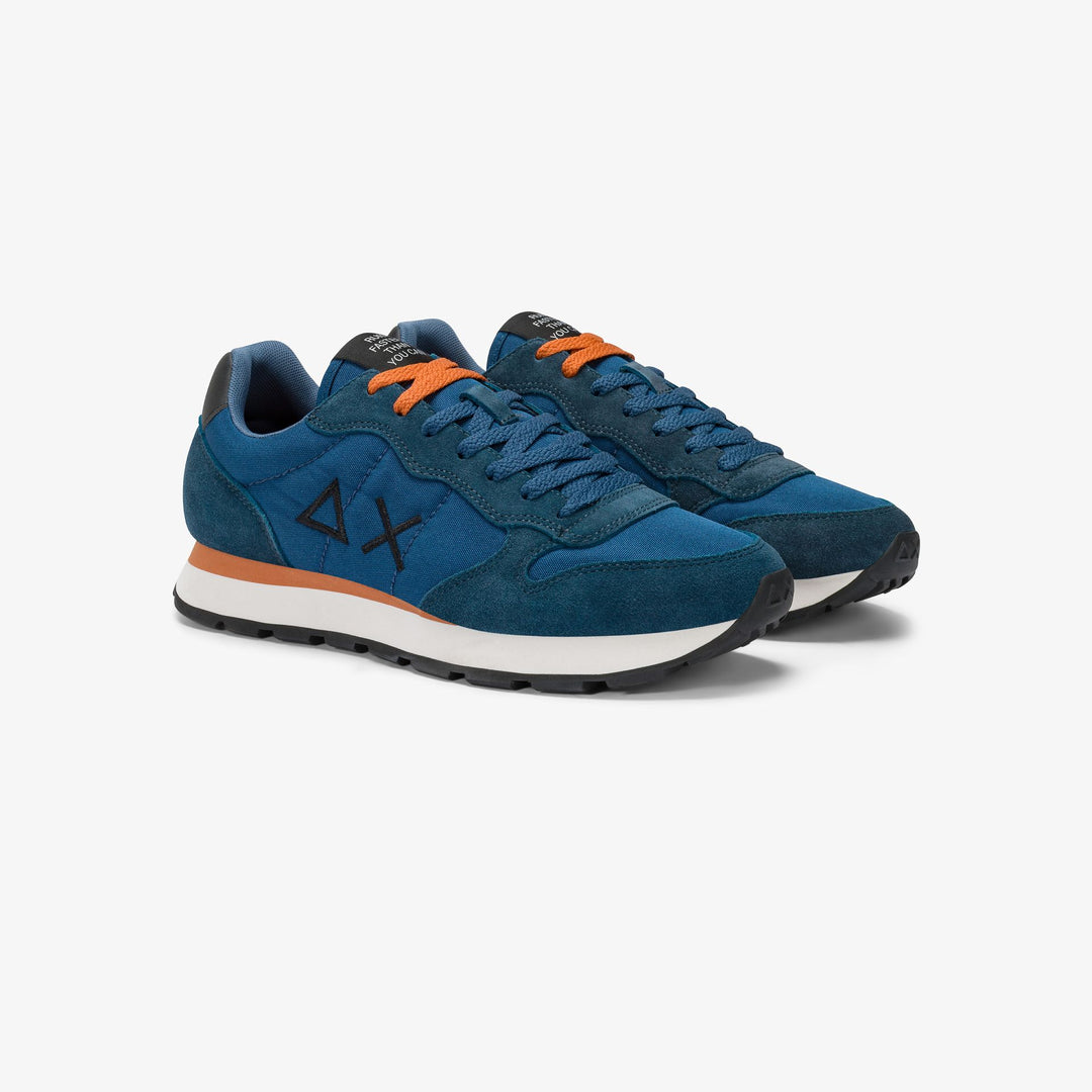 SUN68 Tom Solid sneakers Z45101-78 blu petrolio