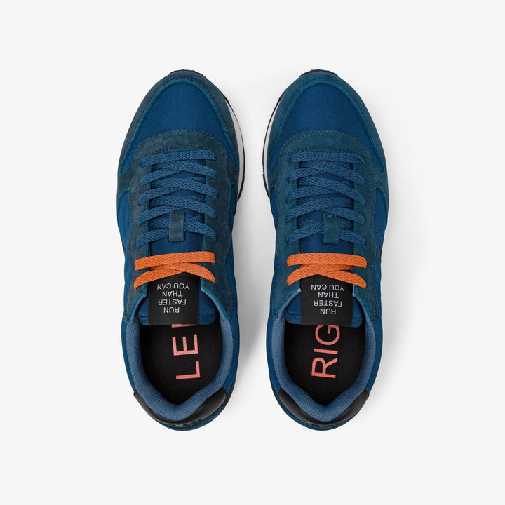 SUN68 Tom Solid sneakers Z45101-78 blu petrolio