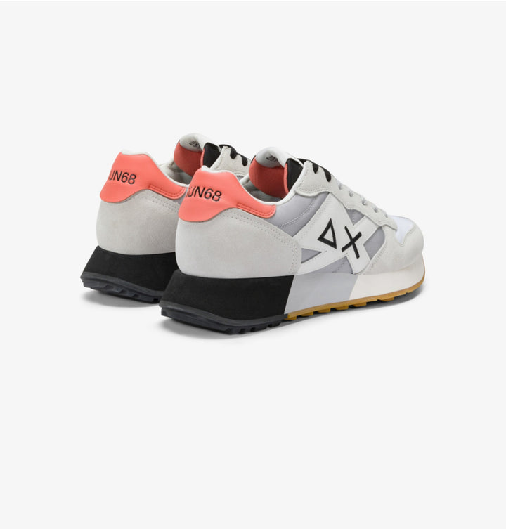 Sun68 JAKI 2.0 BICOLOR Z35112-0106 BIANCO / GRIGIO CHIARO