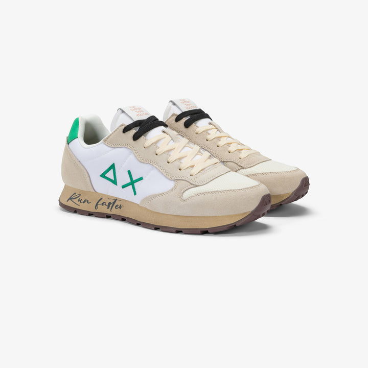 Sun68 TOM VINTAGE Z35105-3188 BIANCO PANNA/VERDE PRATO
