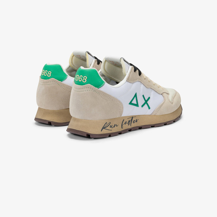 Sun68 TOM VINTAGE Z35105-3188 BIANCO PANNA/VERDE PRATO