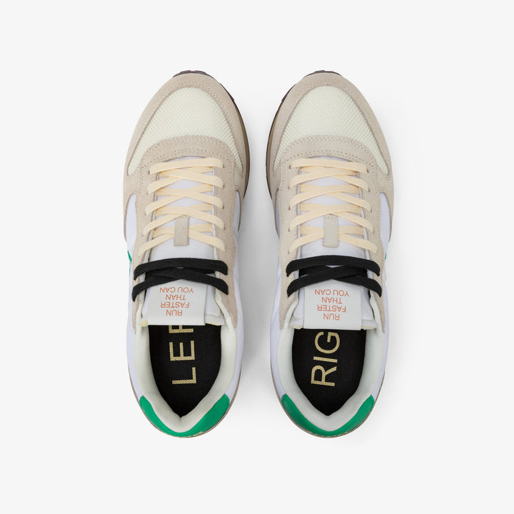 Sun68 TOM VINTAGE Z35105-3188 BIANCO PANNA/VERDE PRATO
