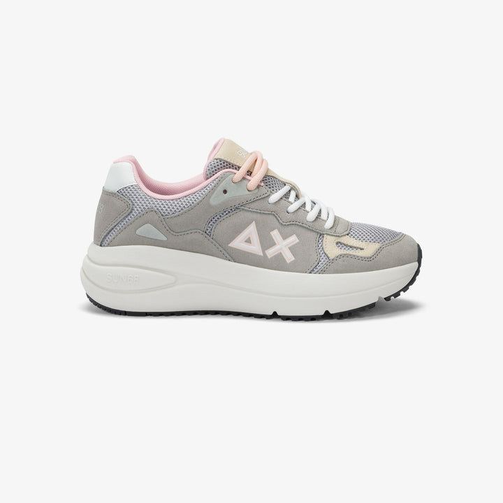 Sun68 VENUS SUEDE Z35219-06 GRIGIO CHIARO