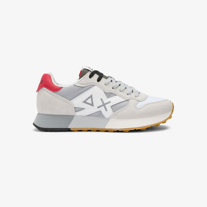 Sun68 sneakers JAKI 2.0 BICOLOR Z36116-0106 uomo BIANCO / GRIGIO CHIARO