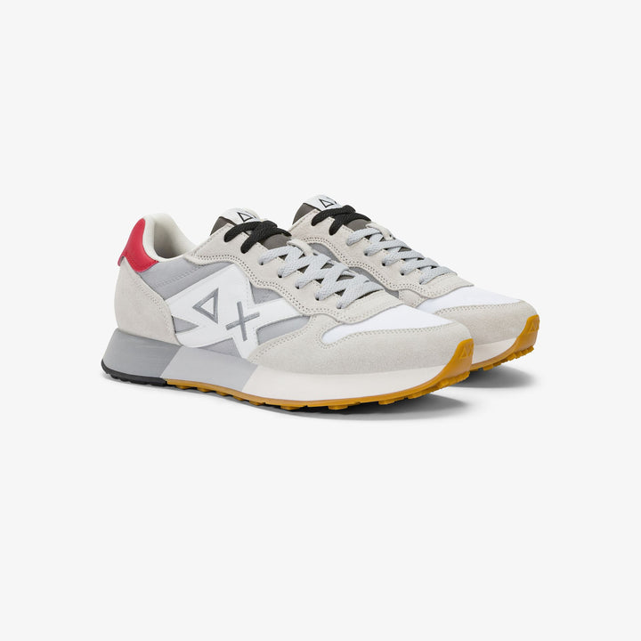 Sun68 sneakers JAKI 2.0 BICOLOR Z36116-0106 uomo BIANCO / GRIGIO CHIARO