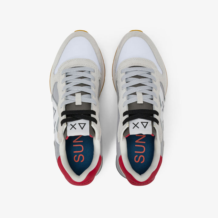 Sun68 sneakers JAKI 2.0 BICOLOR Z36116-0106 uomo BIANCO / GRIGIO CHIARO