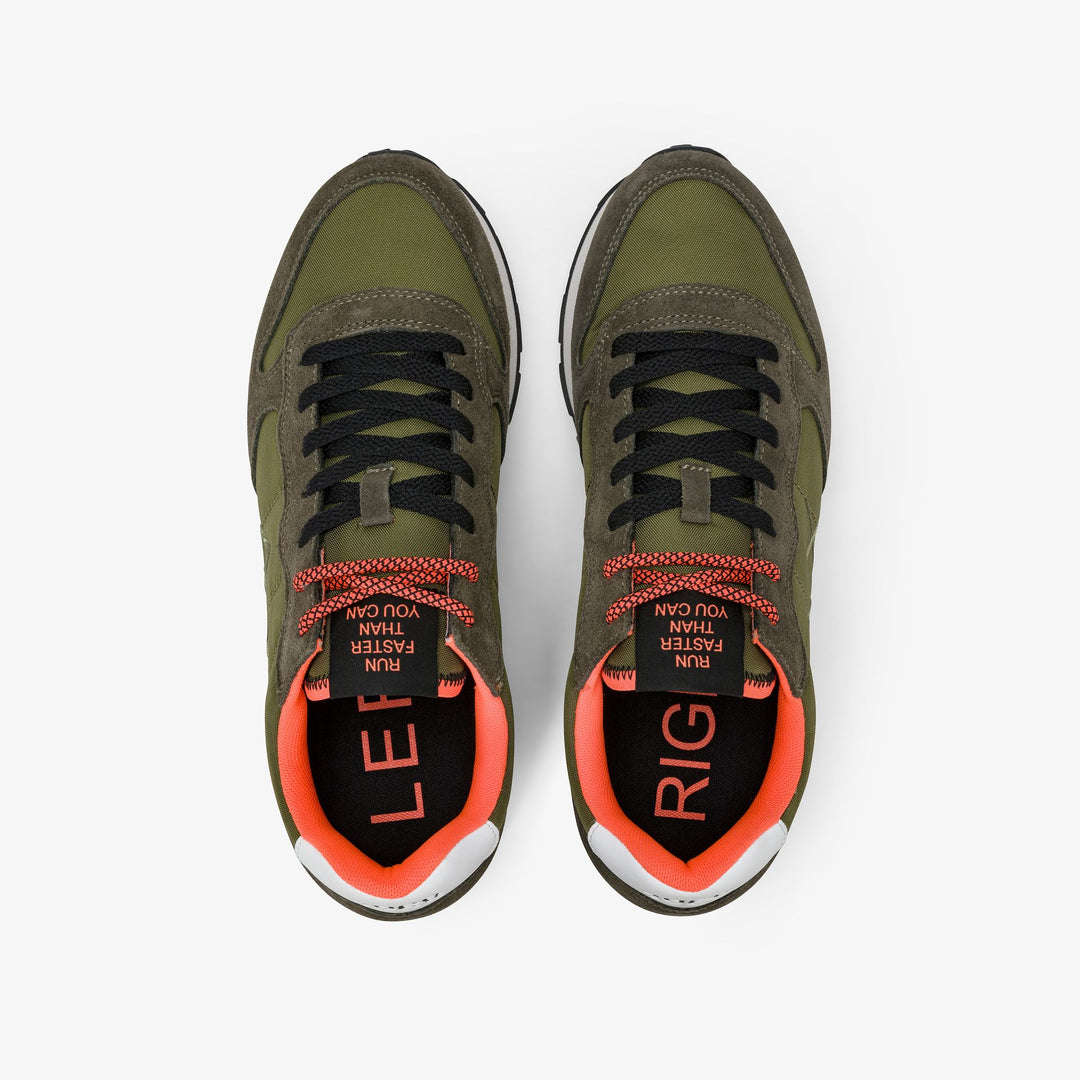 Sun68 sneakers TOM FLUO Z36102-19 uomo MILITARE
