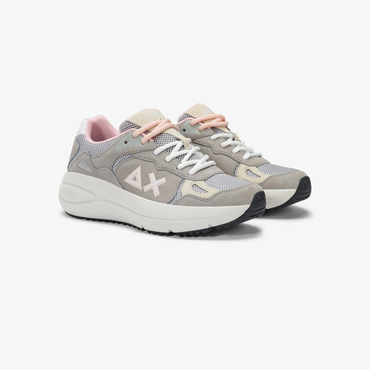 Sun68 VENUS SUEDE Z35219-06 GRIGIO CHIARO