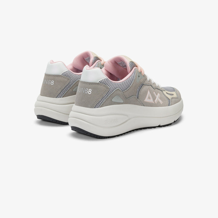 Sun68 VENUS SUEDE Z35219-06 GRIGIO CHIARO