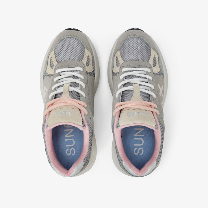 Sun68 VENUS SUEDE Z35219-06 GRIGIO CHIARO