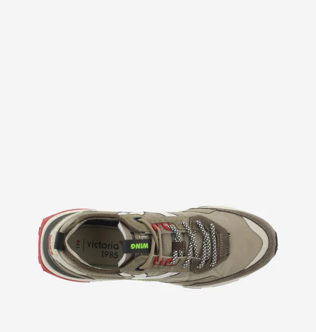 Victoria Shoes sneaker Wing Evo uomo 8811102-kaki
