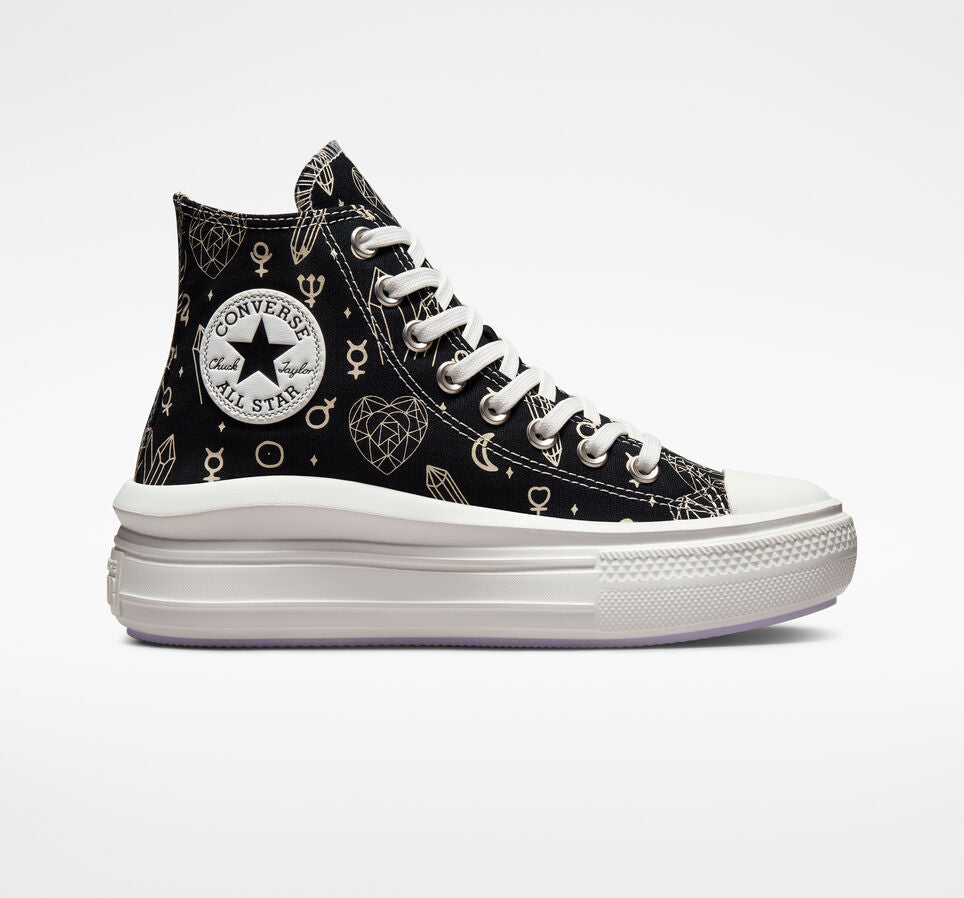 Converse Chuck Taylor All Star Move platform tela A03725C mustic crystals