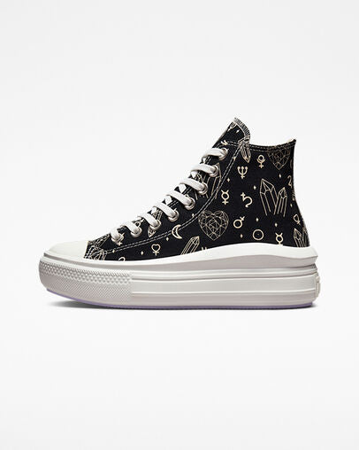 Converse Chuck Taylor All Star Move platform tela A03725C mustic crystals