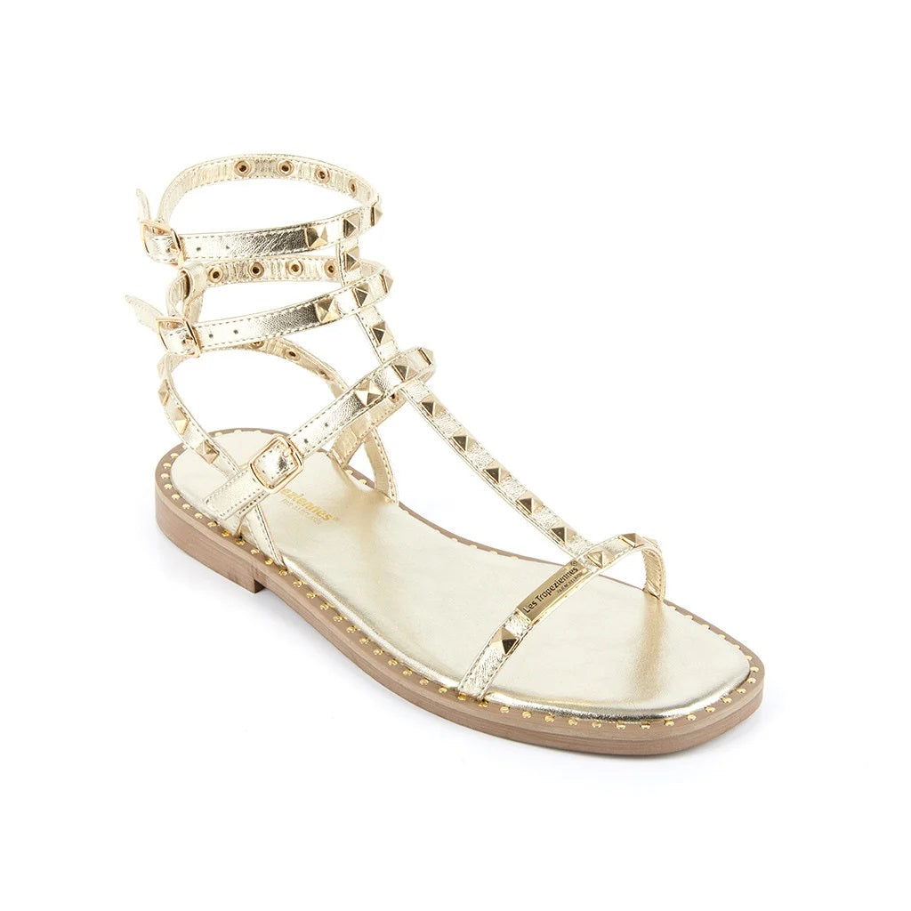 LES TROPEZIENNES CORALIE 27103 oro sandalo donna