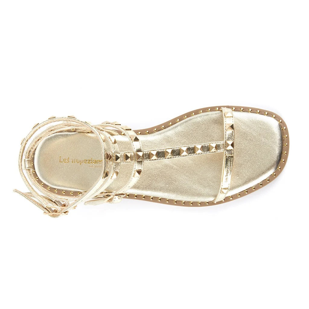 LES TROPEZIENNES CORALIE 27103 oro sandalo donna