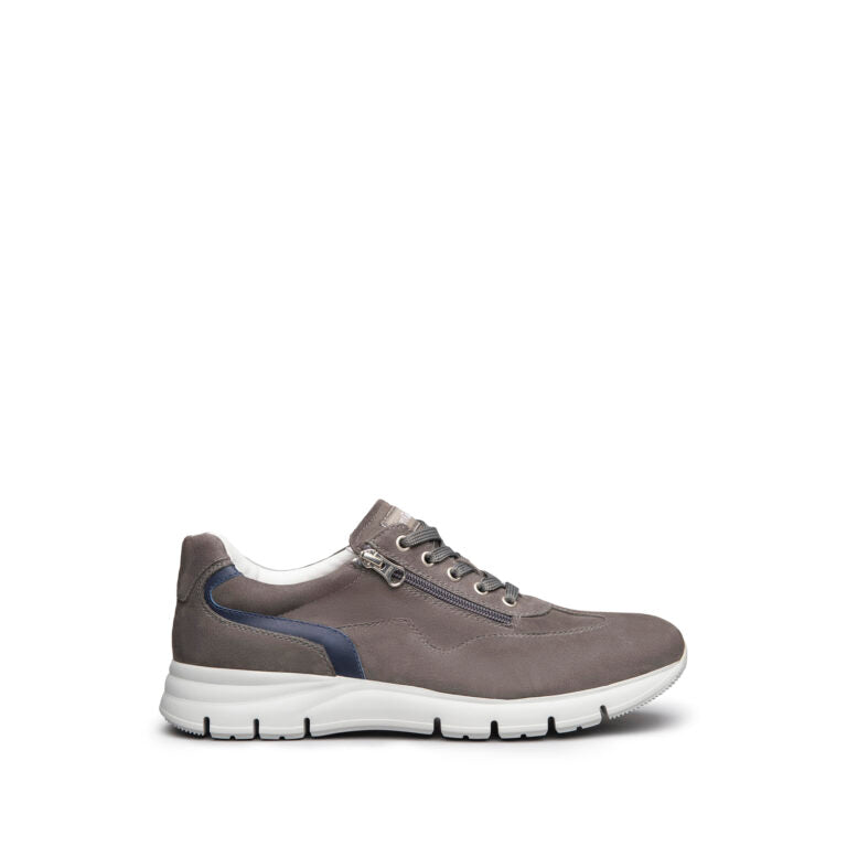 NERO GIARDINI E101964U-105 SNEAKER GRIGIO UOMO