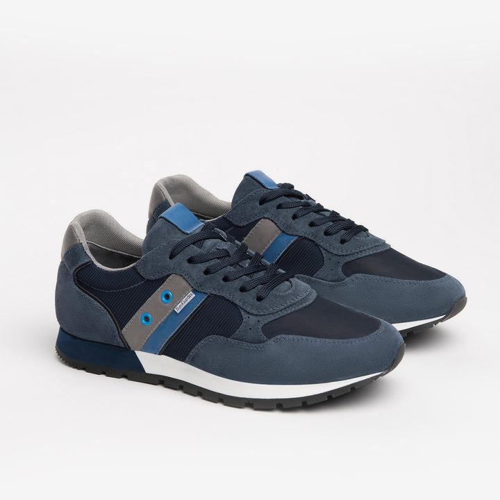 NERO GIARDINI E202370U-207 SNEAKER BLU UOMO
