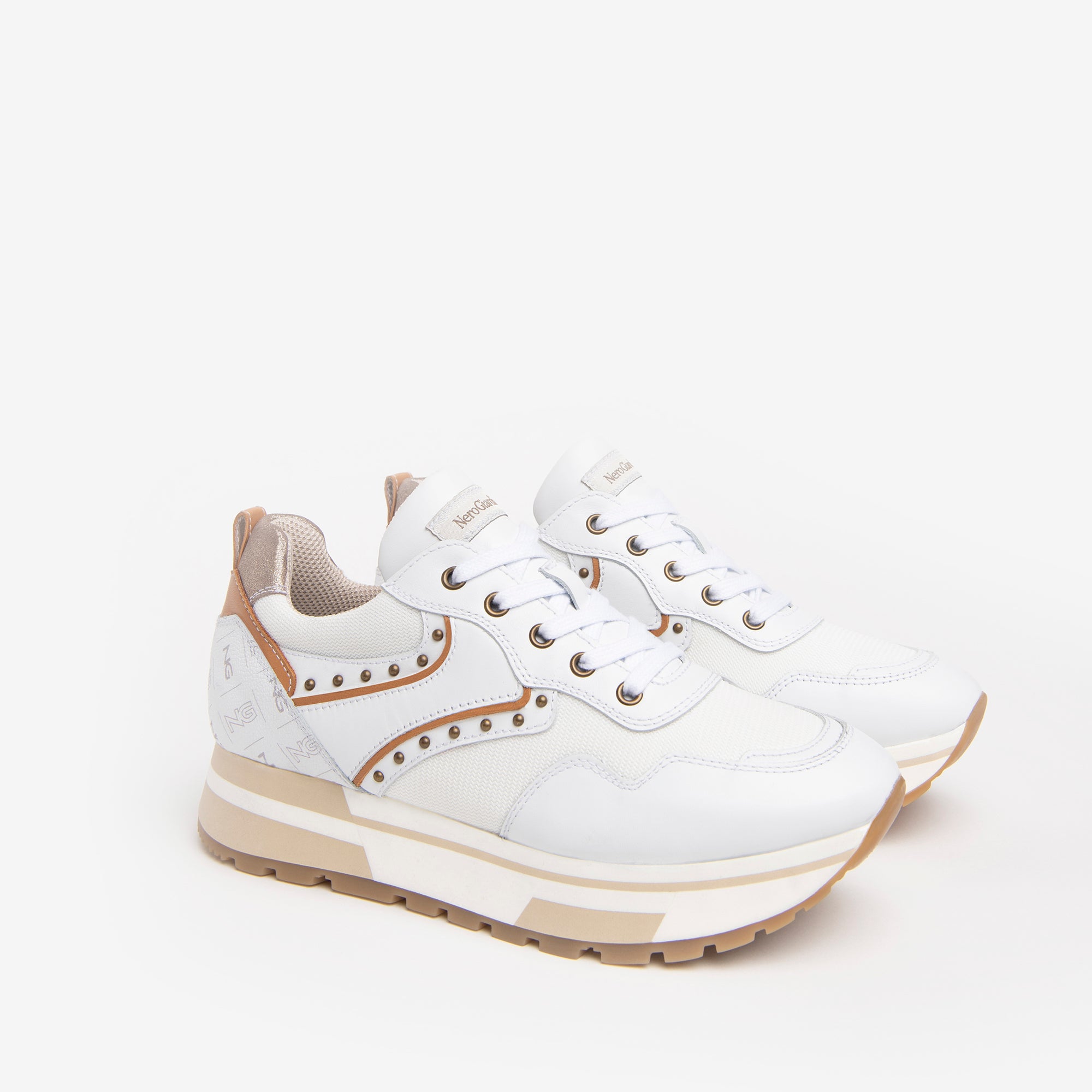 NeroGiardini E218075D-707 SNEAKERS BIANCO
