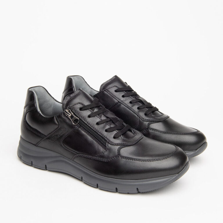 NERO GIARDINI I102153U-100 SNEAKER NERO UOMO
