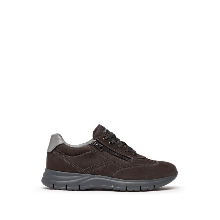 NERO GIARDINI I202501U-101 SNEAKER ANTRACITE UOMO