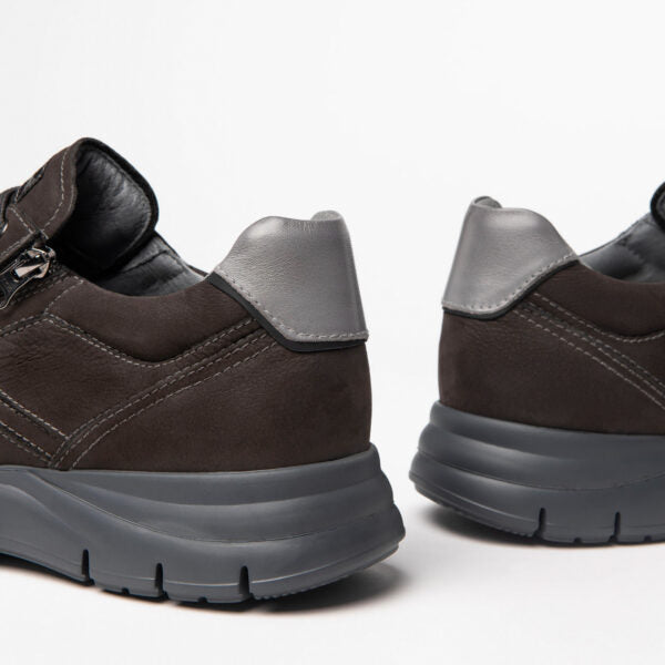 NERO GIARDINI I202501U-101 SNEAKER ANTRACITE UOMO