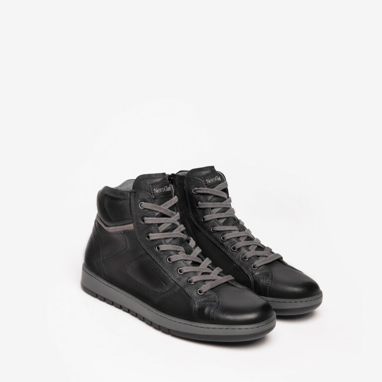 NERO GIARDINI I202550U-100 SNEAKER NERO UOMO