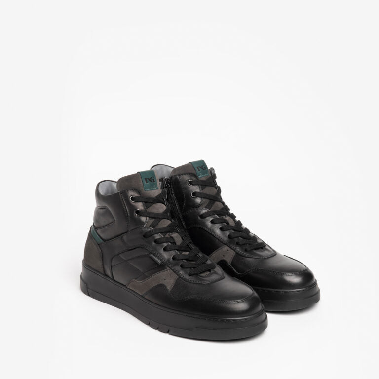 NERO GIARDINI I202592U-100 SNEAKER NERO UOMO