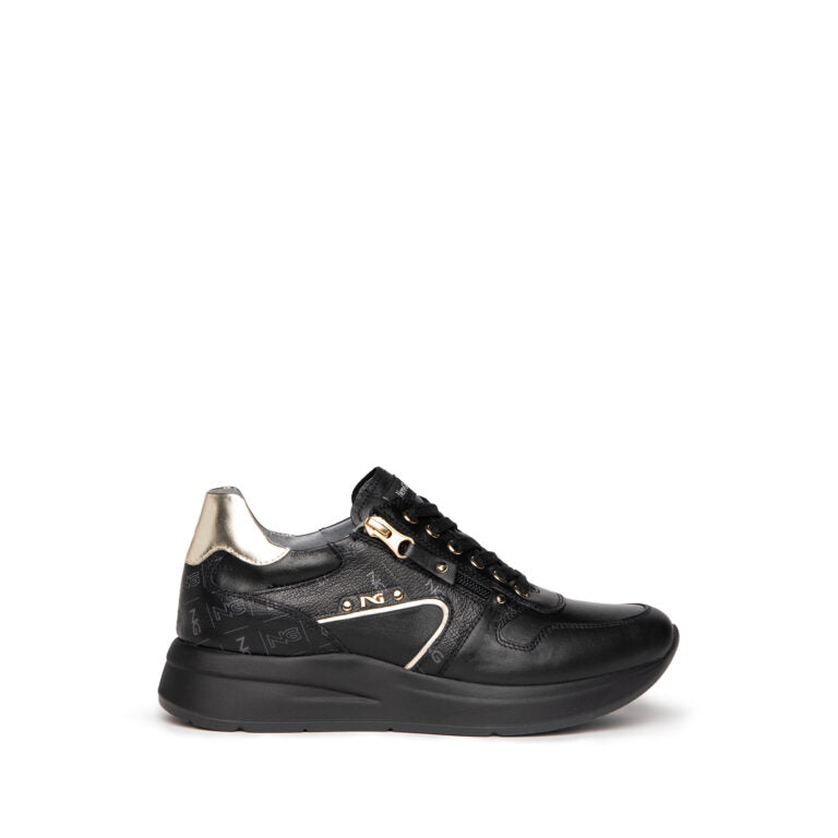 NERO GIARDINI I205220D-100 SNEAKER NERO DONNA