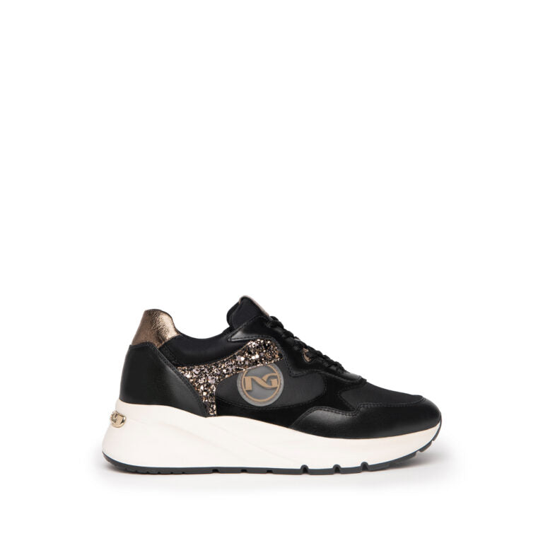 NERO GIARDINI I205240D-100 SNEAKER NERO DONNA
