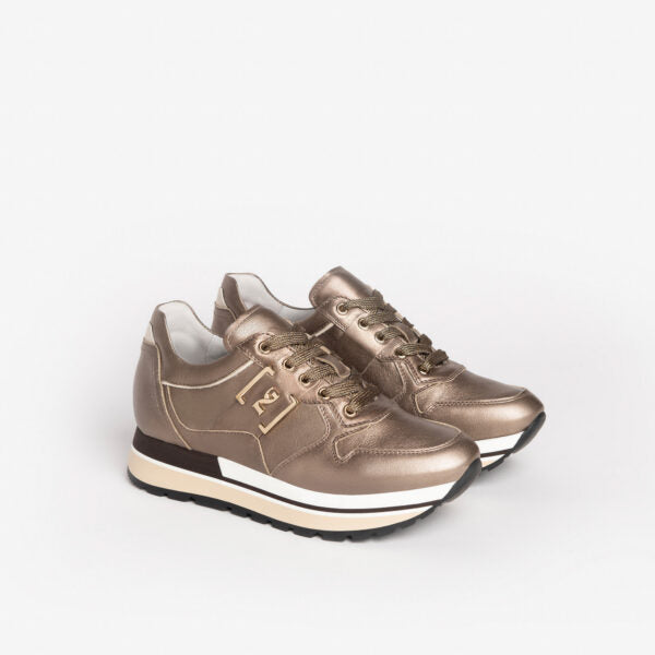 NERO GIARDINI I205292D-322 SNEAKER BROWN DONNA