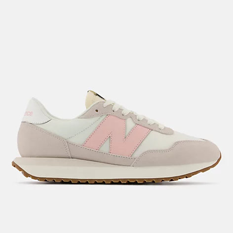 NEW BALANCE WS237-GA SNEAKER 237 BIANCO ROSA