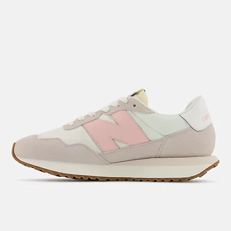 NEW BALANCE WS237-GA SNEAKER 237 BIANCO ROSA