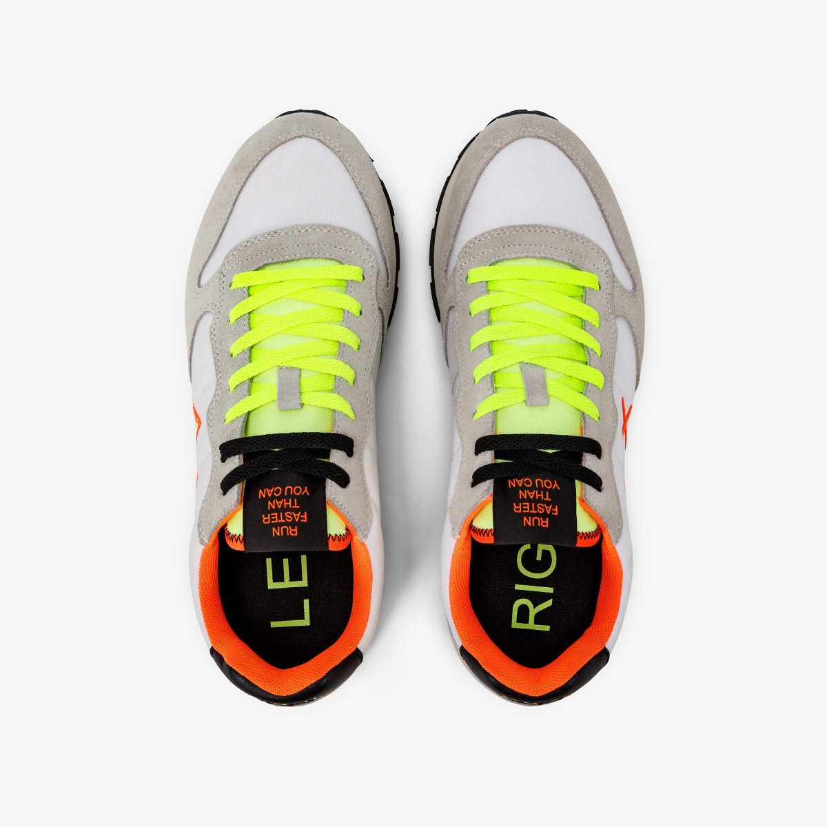Sun68 TOM SOLID FLUO Z33102-01 BIANCO sneaker uomo