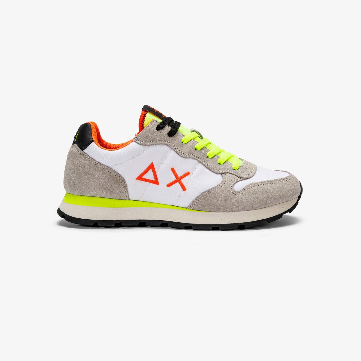 Sun68 TOM SOLID FLUO Z33102-01 BIANCO sneaker uomo