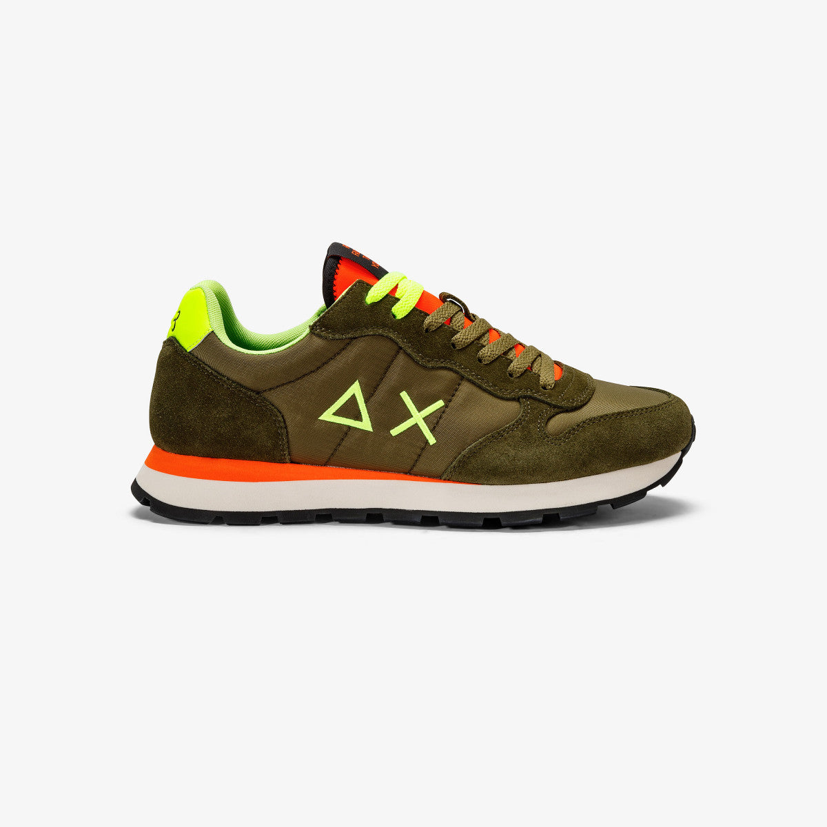 Sun68 TOM SOLID FLUO Z33102-19 MILITARE sneaker uomo
