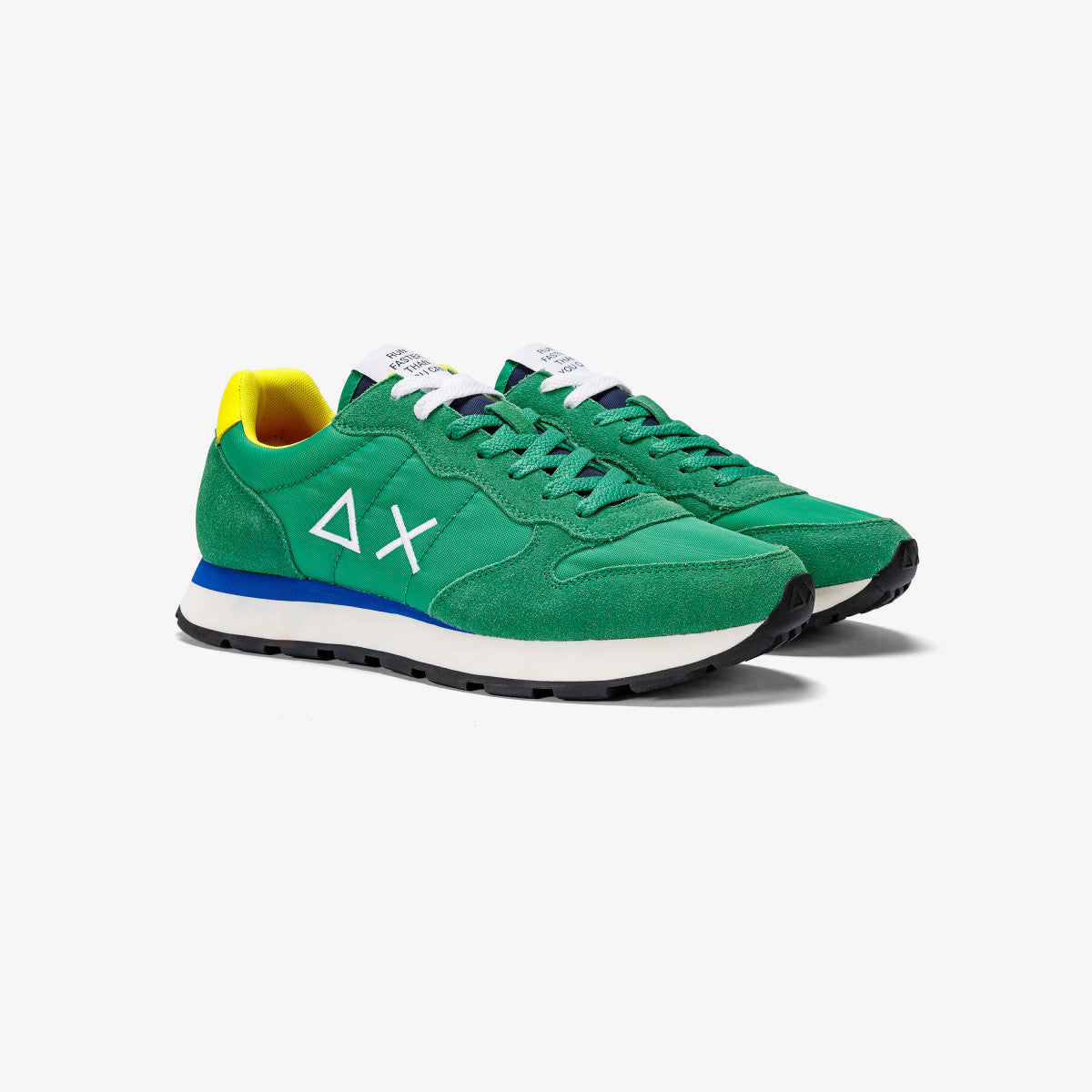 Sun68 TOM SOLID NYLON Z33101-88 VERDE PRATO sneaker uomo