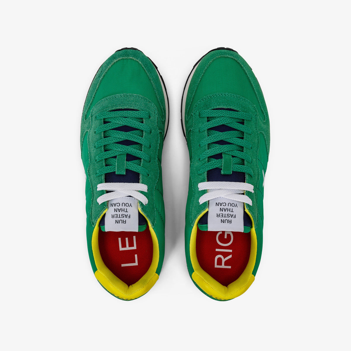 Sun68 TOM SOLID NYLON Z33101-88 VERDE PRATO sneaker uomo