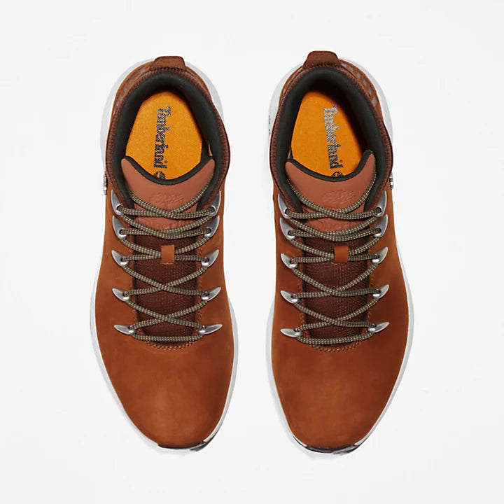Timberland sprint trekker mid A25DC-F131 stringata marrone uomo
